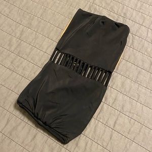 XL bandeau black bikini top (xhiliration)